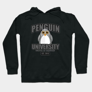 Penguin University - Grey Hoodie